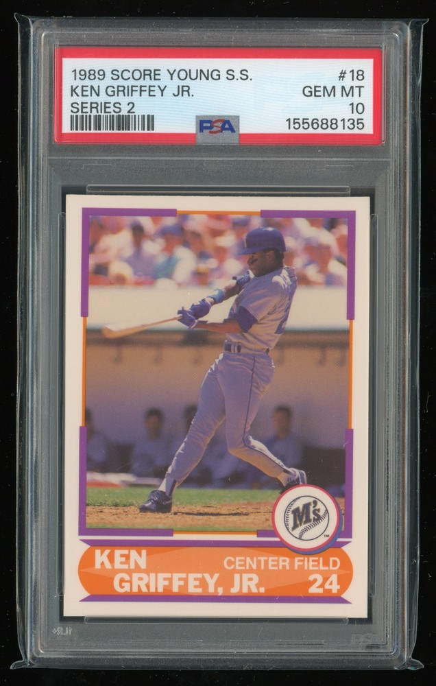 1989 Score Young Superstars #18 Ken Griffey Jr. RC *PSA 10* Rookie QTY Available