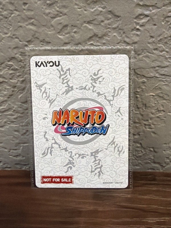 Naruto Uzumaki PSA Magazine Exclusive Promo Card-Unopened view 2
