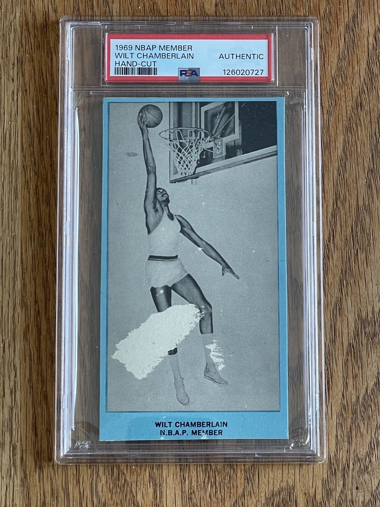 1969 NBAP Member Wilt Chamberlain - PSA AUTHENTIC