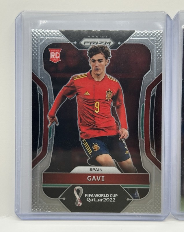 GAVI 2022 Prizm WC Qatar, Topps SC Chrome & Match Attax UEFA Nations League (3) view 2