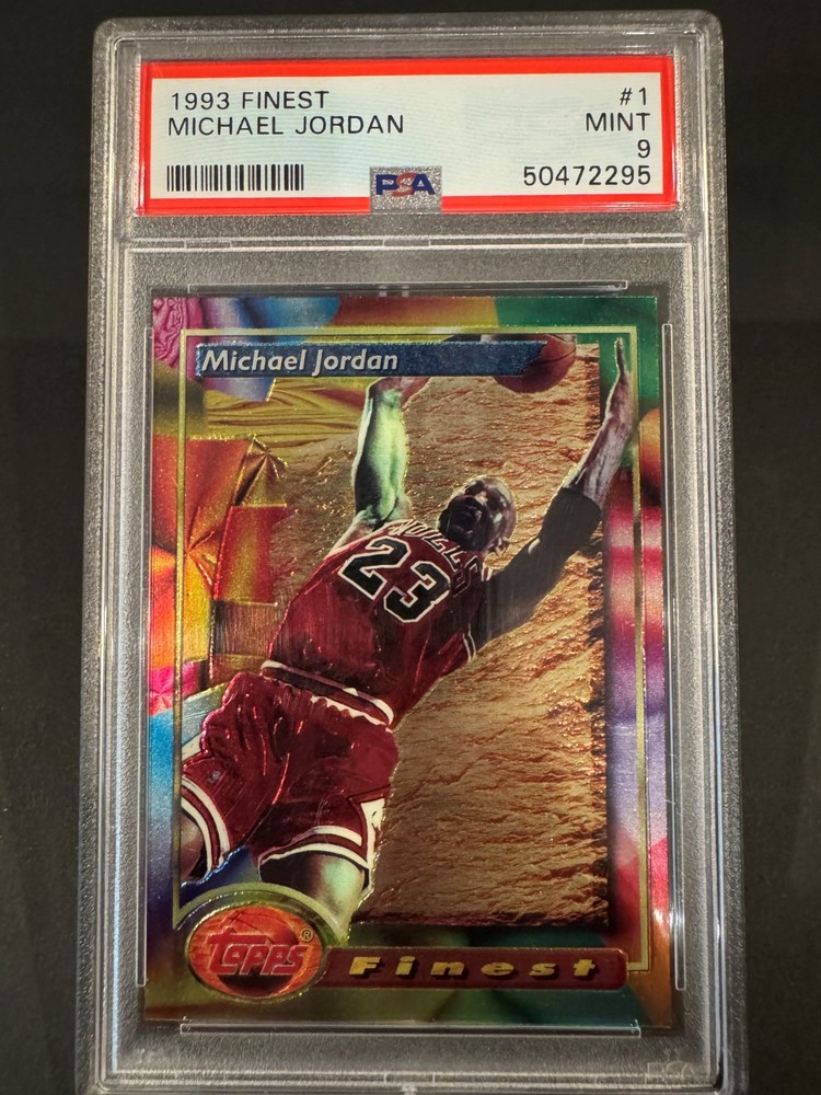 1993 Topps Finest - Michael Jordan #1 PSA 9