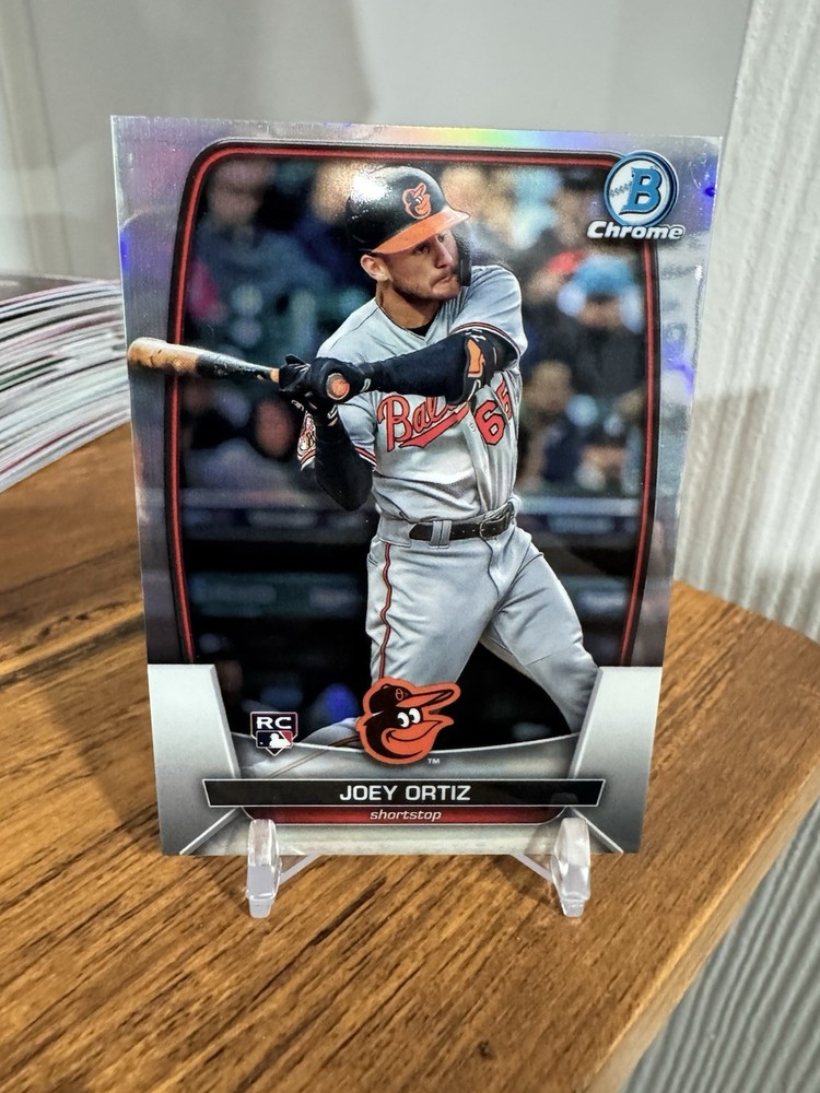 2023 Bowman Chrome Joey Ortiz Refractor Prospect Rookie RC #/499