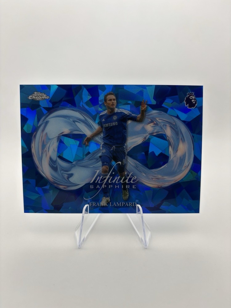 2025-26 Topps Chrome Sapphire Premier League - Infinite Frank Lampard #IS-7 SSP