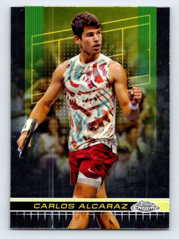 2025 Topps Chrome Tennis CARLOS ALCARAZ #50