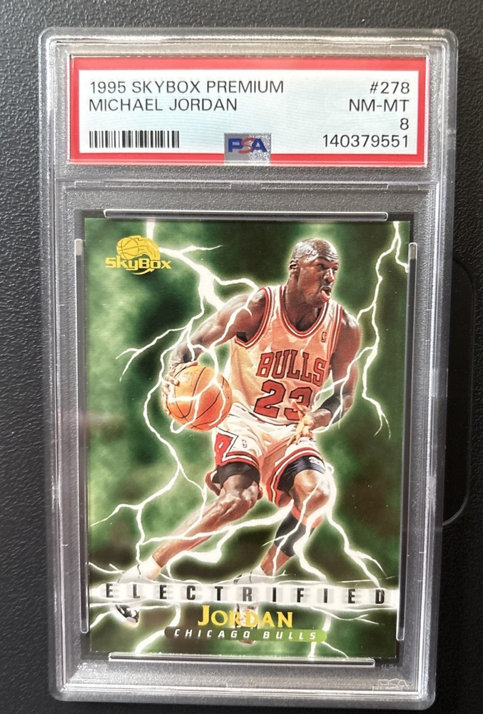 1995-96 Skybox Premium - Electrified Michael Jordan #278