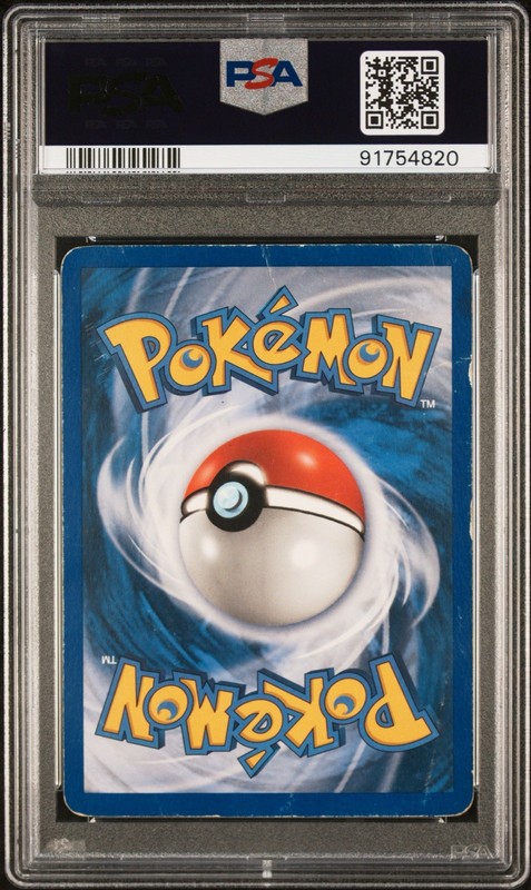 Pokemon Kyogre Gold Star EX Delta Species Holo PSA 1 view 2