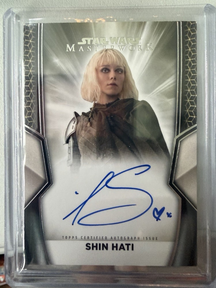 2025 Topps Star Wars Masterwork Ivanna Sakhno as Shin Hati Auto Card #A-IS