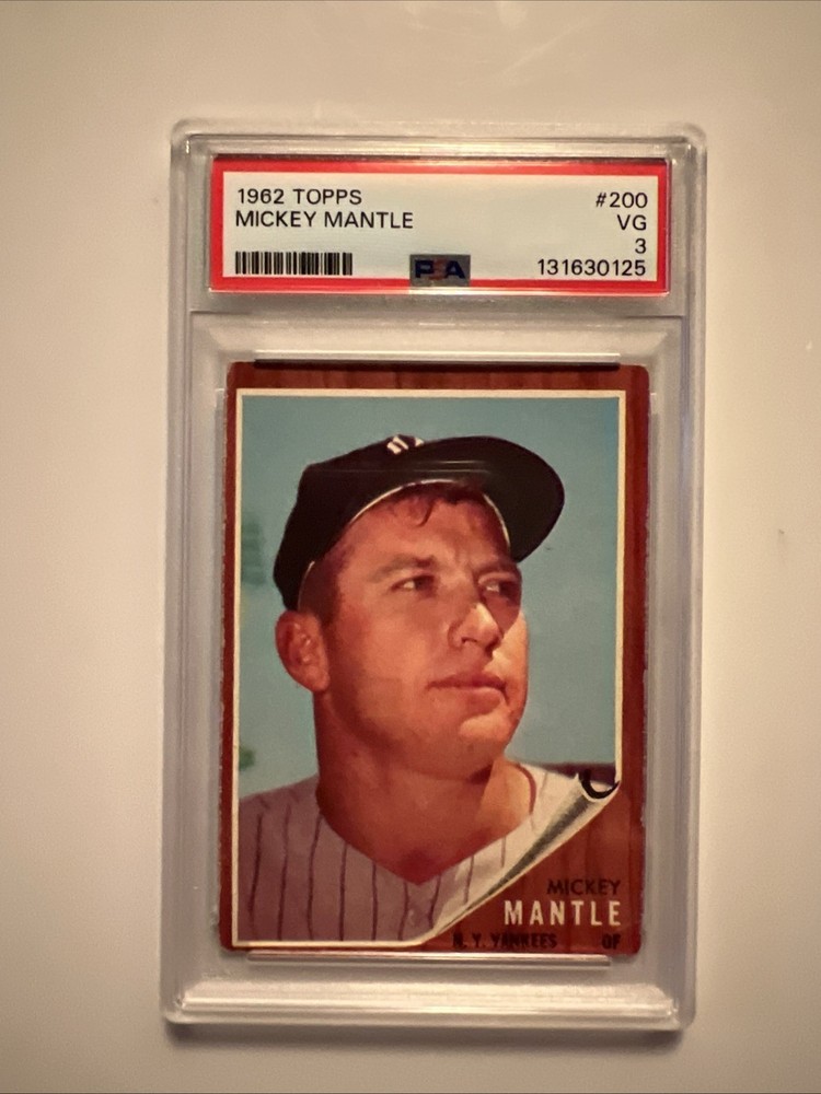 1962 Topps - Mickey Mantle #200