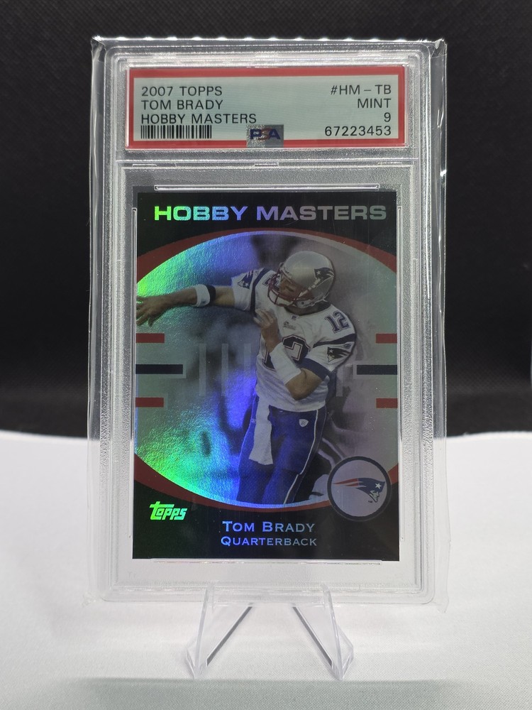 2007 Topps Hobby Masters #HM-TB Tom Brady Hobby Masters PSA 9