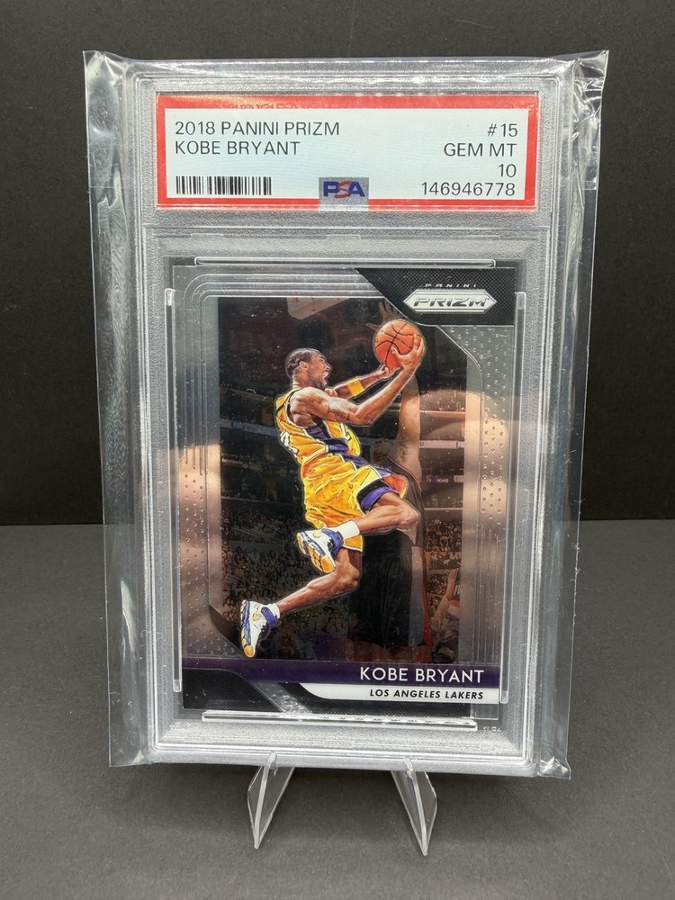2018-19 Panini Prizm - Kobe Bryant #15 PSA 10