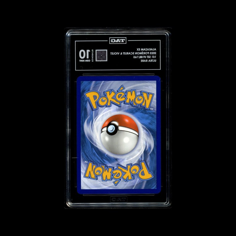 TAG 10 GEM MINT, 2023 Alakazam EX Ultra Rare, Scarlet Violet 151 , #188/165 view 2
