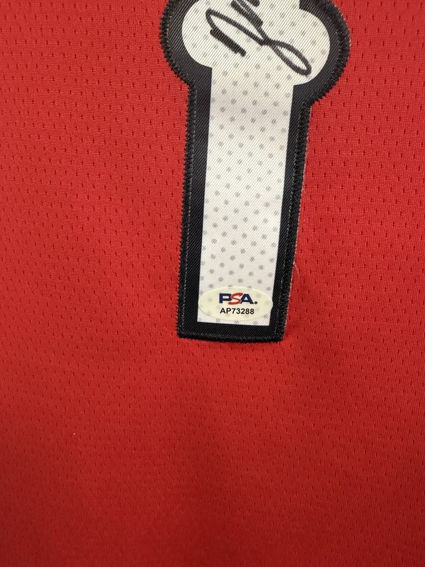 Zion Williamson New Orleans Pelicans Autographed Jersey PSA Certified view 2
