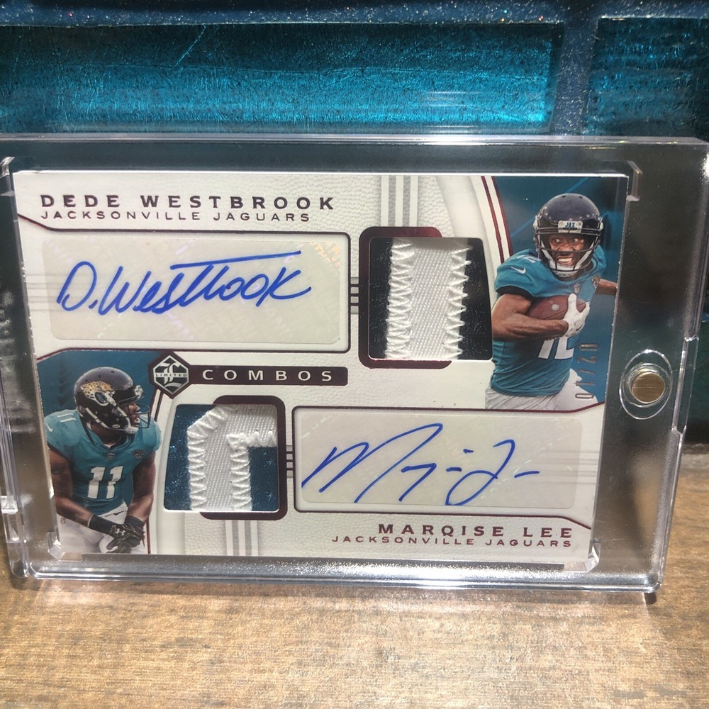 2018 LIMITED COMBOS DEDE WESTBROOK MARQISE LEE DUAL NUMBER PATCH AUTO 02/10