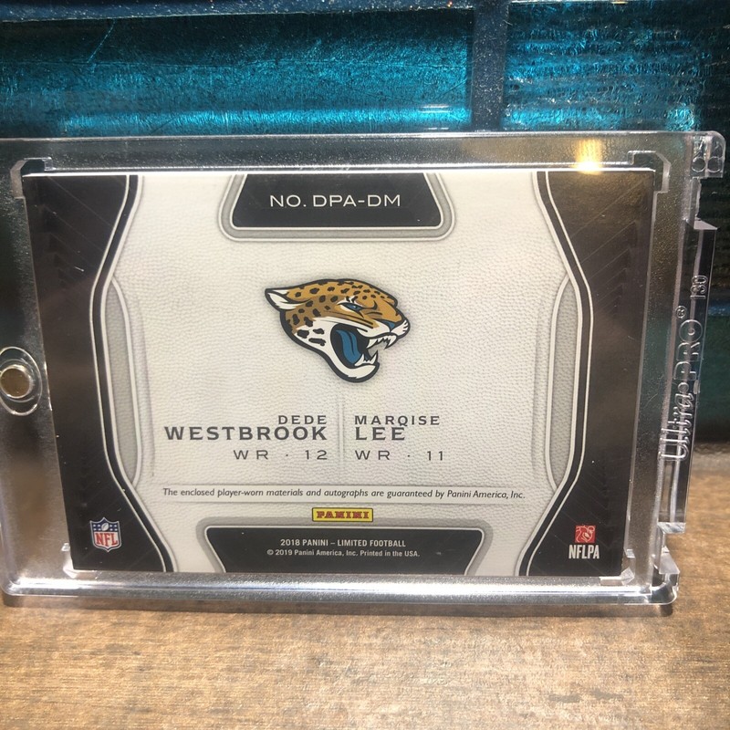 2018 LIMITED COMBOS DEDE WESTBROOK MARQISE LEE DUAL NUMBER PATCH AUTO 02/10 view 2