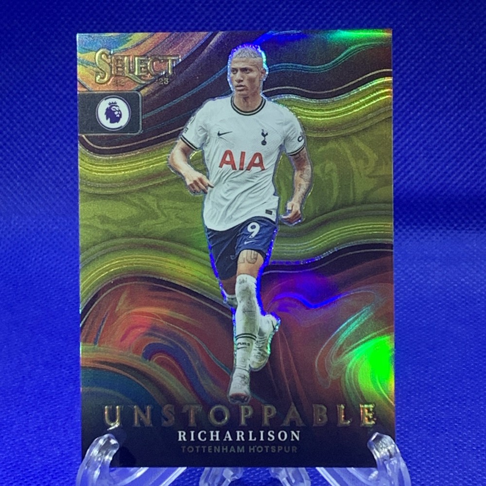 2022 Select Soccer RICHARLISON UNSTOPPABLE Gold Prizm /10!