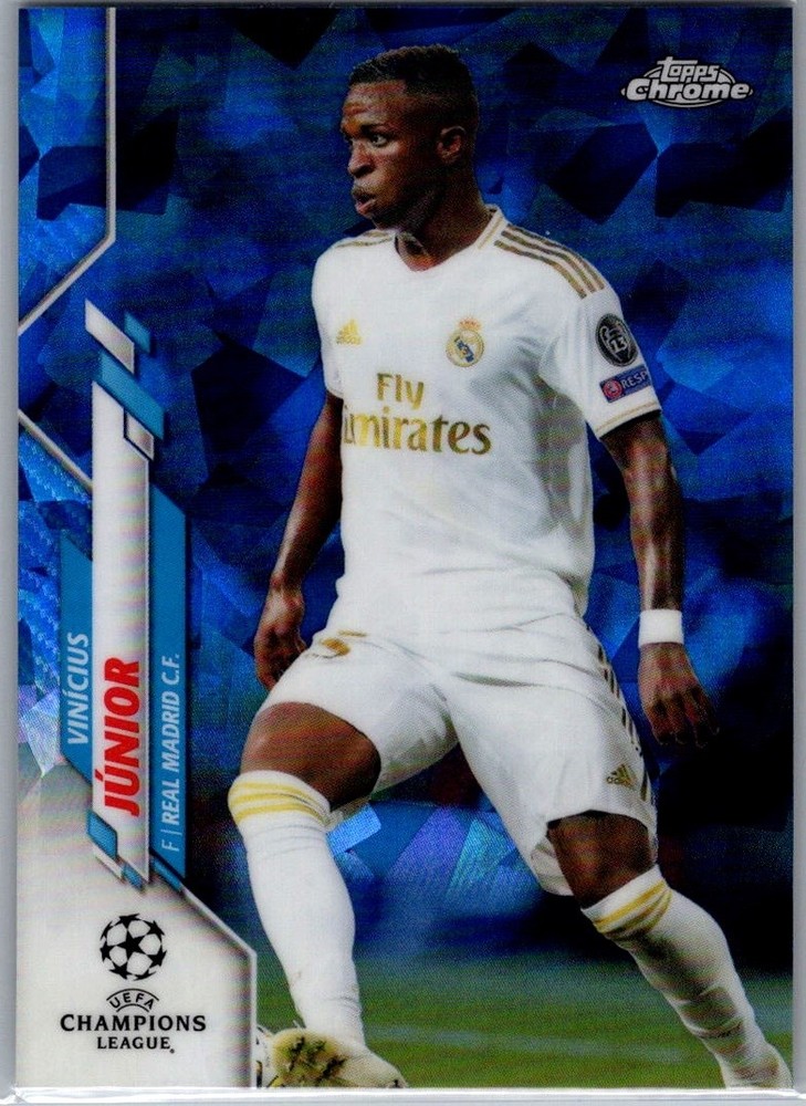 2019-20 Topps Chrome Sapphire Rookie #33 Vinicius Junior Real Madrid RC