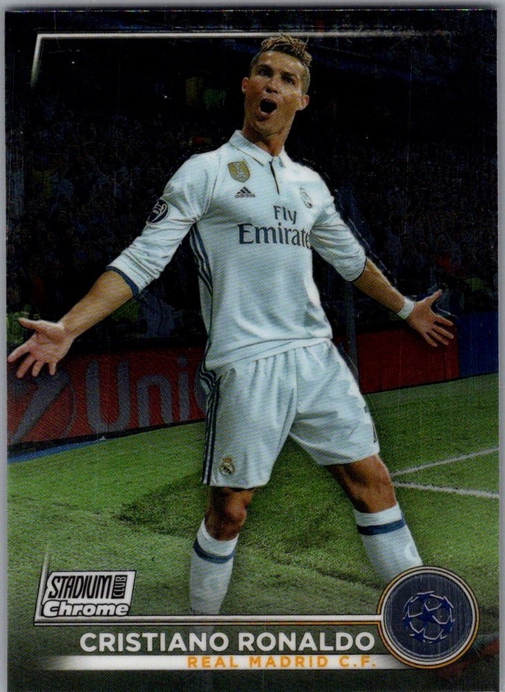 2022-23 Topps Stadium Club Chrome #7 Cristiano Ronaldo Real Madrid