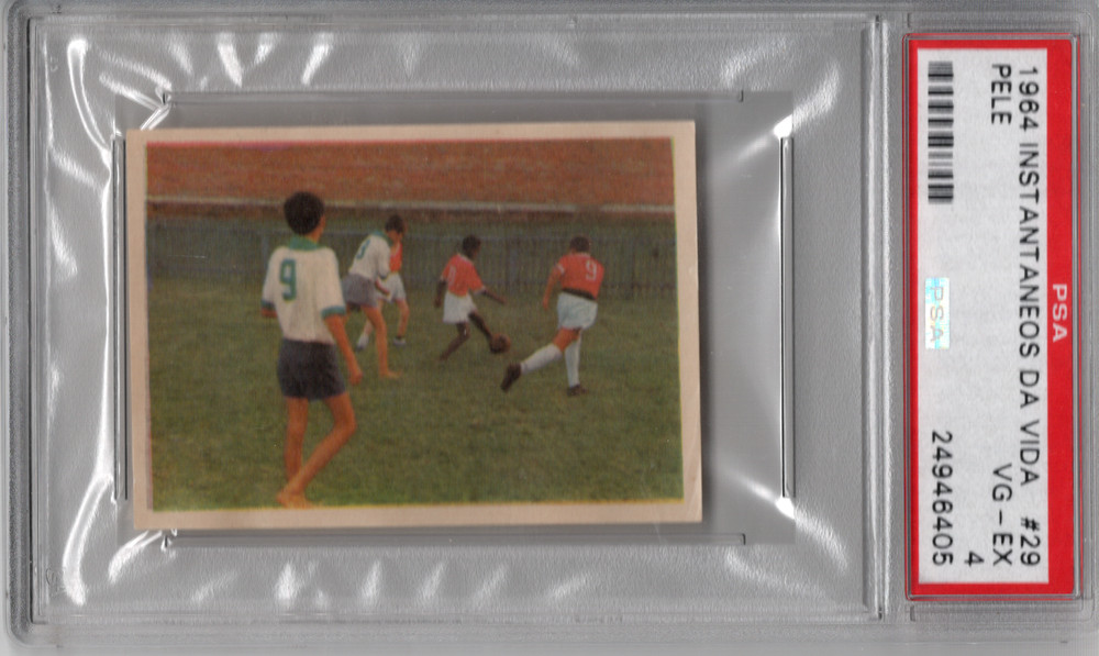 1964 INSTANTANEOS DA VIDA DO REI PELE #29 (POP 2 NONE GRADED HIGHER)