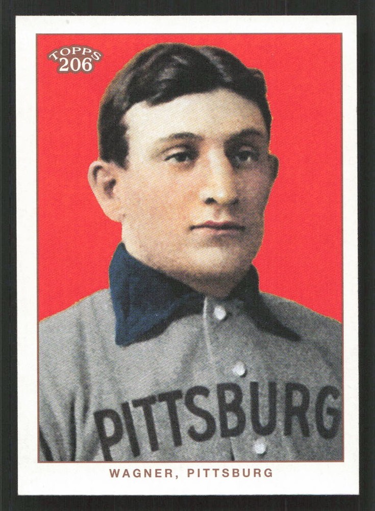 2002 Topps 206 Honus Wagner #456 Card view 1