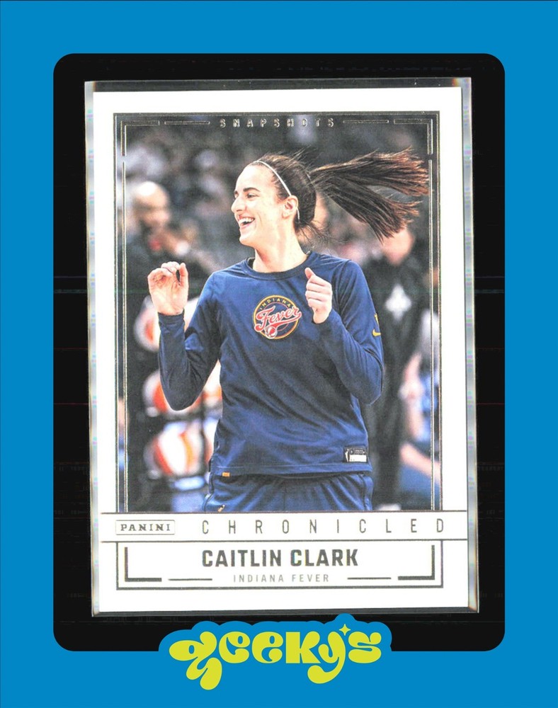 2025 Panini Caitlin Clark  No. 91 FEVER  Chronicled