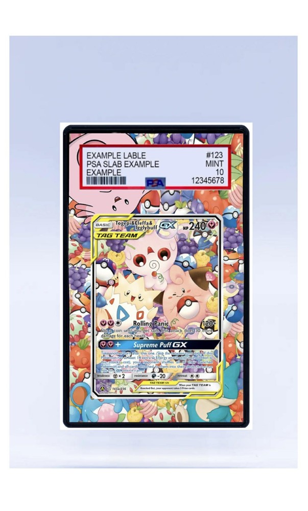 Togepi Cleffa Igglybuff GX 143/236 Pokemon Extended  Artwork For PSA CGC BGS TAG