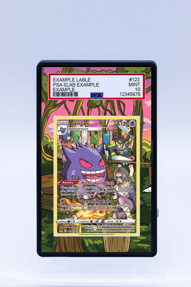 Gengar TG06/TG30 Lost Origin Pokemon Extended Artwork For PSA CGC BGS or TAG