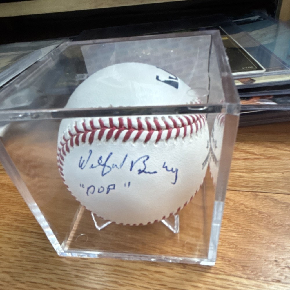 Autographed MLB Baseball Wilford Brimley PSA/DNA Authentication Original “Pop”
