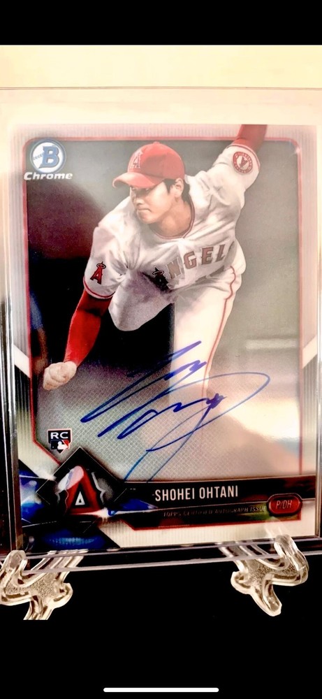 2018 Bowman Chrome Shohei Ohtani Auto
