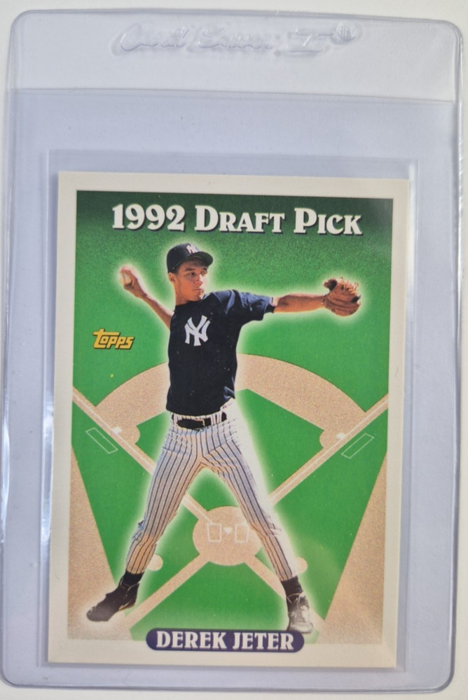 1992 Topps Derek Jeter RC Rookie Draft Pick #98, Gem Mint 10, Quick Grade