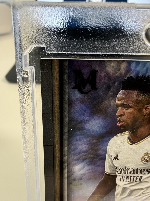 Vinicius Jr 3/10 Auto Topps Museum UEFA 2023-24 Autograph Real Madrid view 2