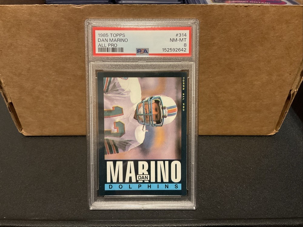 1985 Topps - PSA 8 Dan Marino #314 All Pro