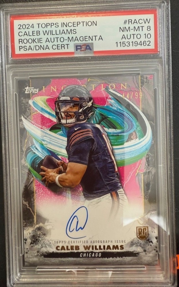 Caleb Williams Rookie PSA 10 Auto RC #/99 🚨 Chaser!🚨READ DESCRIPTION
