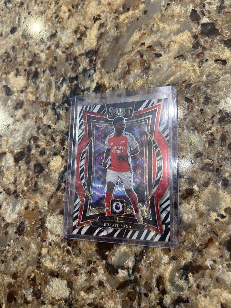 2024/25 Panini Select Zebra SP Arsenal Case Hit EPL Bukayo Saka