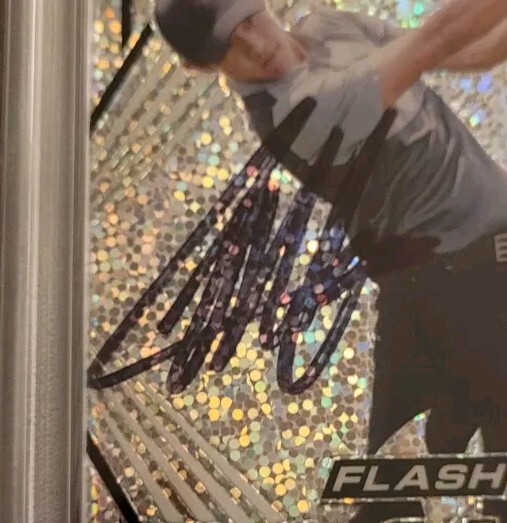 Collin Morikawa signed autographed 2021 Leaf Golf Rookie Card RC IP auto PSA PGA view 2