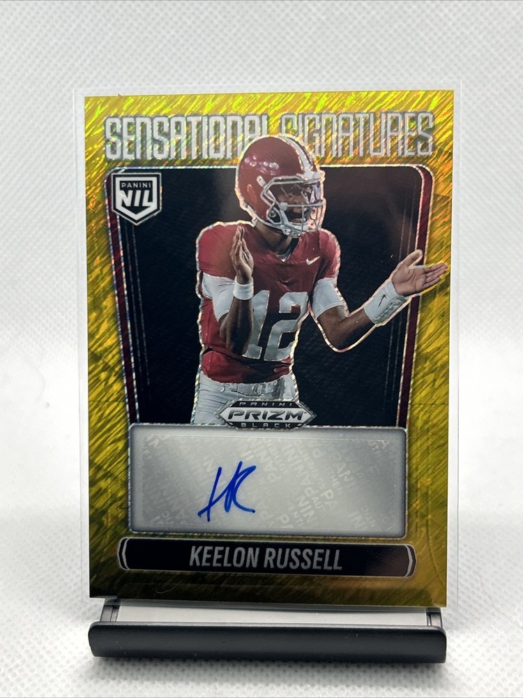 2025 Prizm Black Gold  FOTL /10 Auto Keelon Russell #SS-KRL SSP SP