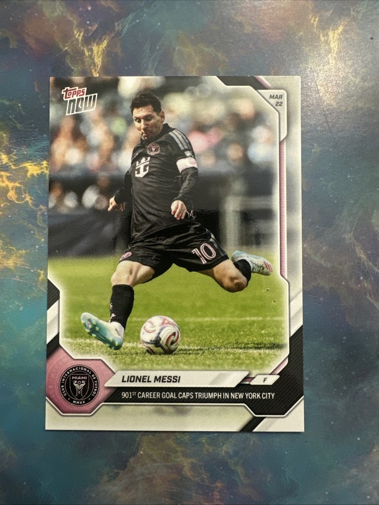 Lionel Messi 901st Goal- 2026 MLS Topps NOW - Card 18