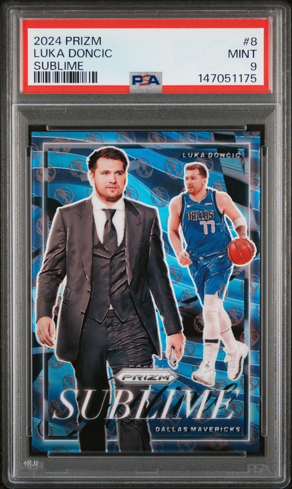 2024 Panini Prizm Sublime #8 Luka Doncic PSA 9