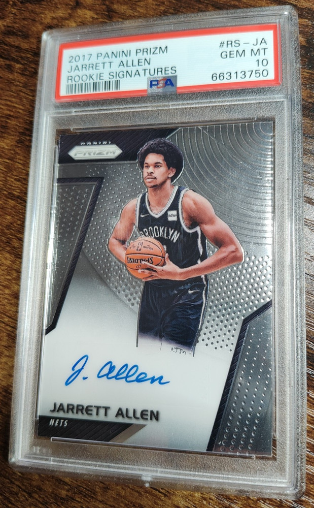 2017 Prizm NBA Jarrett Allen Rookie AUTO PSA 10! LOW POP! RC