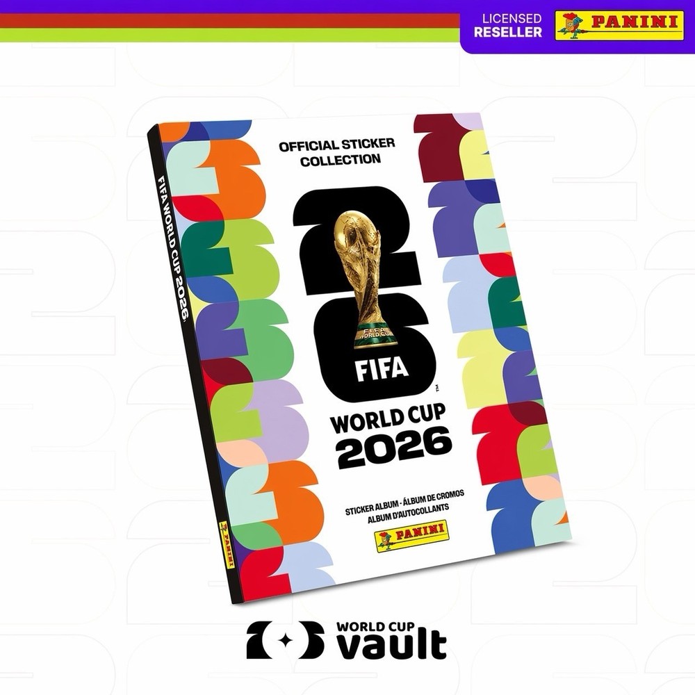 2026 Panini FIFA World Cup Sticker Album - Hardcover USA Edition (PRESALE)