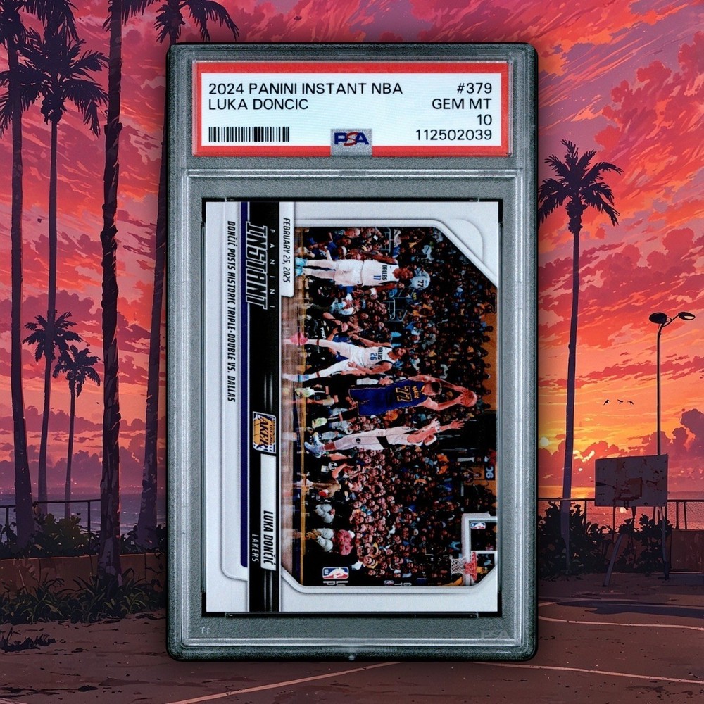 2024 Panini Instant - Luka Doncic #379 PSA 10 [1 /1564] - Los Angeles Lakers