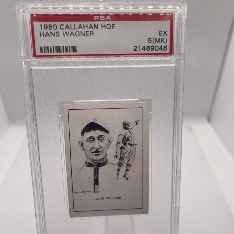 1950-56 Callahan Hall of Fame - Honus Wagner view 2