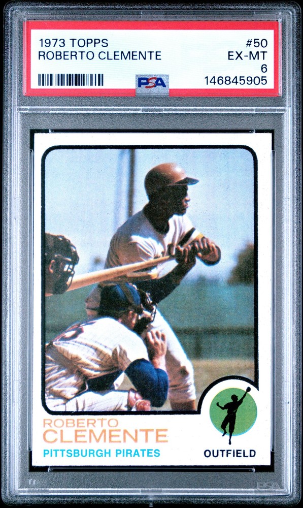 1973 Topps 50 Roberto Clemente PSA 6 146845905