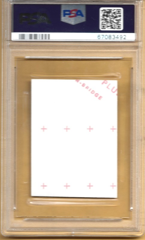 1986 Comic Images Marvel Universe #21 Magneto Stickers PSA 9 MINT Low Pop view 2