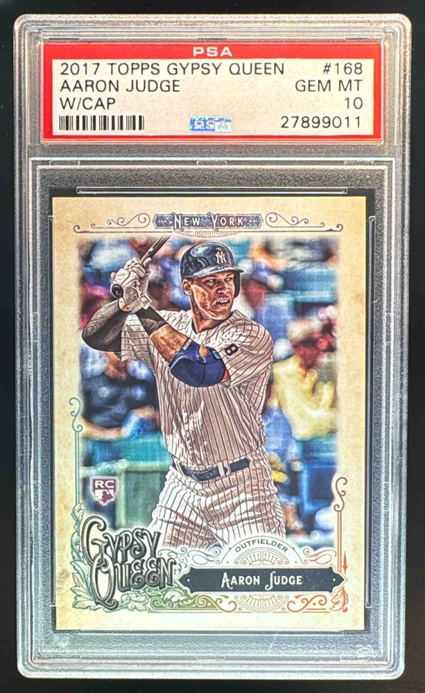 2017 Topps Gypsy Queen #168 Aaron Judge RC Rookie PSA 10 27899011