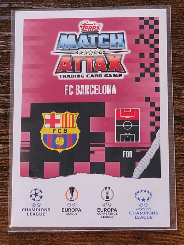 2023-24 Topps Match Attax UEFA Club Competitions Extra Lamine Yamal #221 0a16 view 2