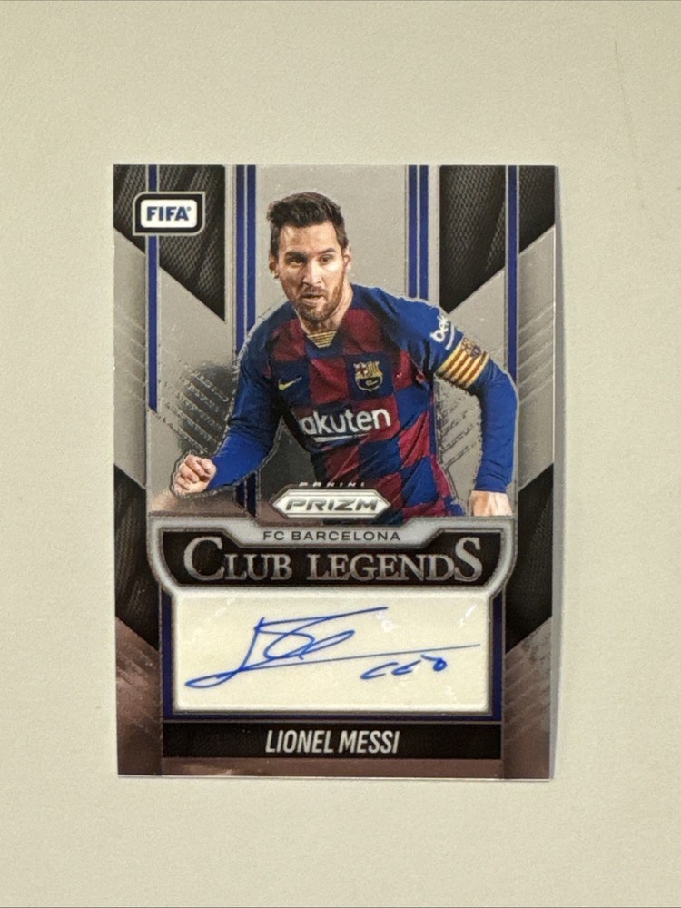 2025-26 Panini Prizm FIFA Lionel Messi Club Legends Auto 