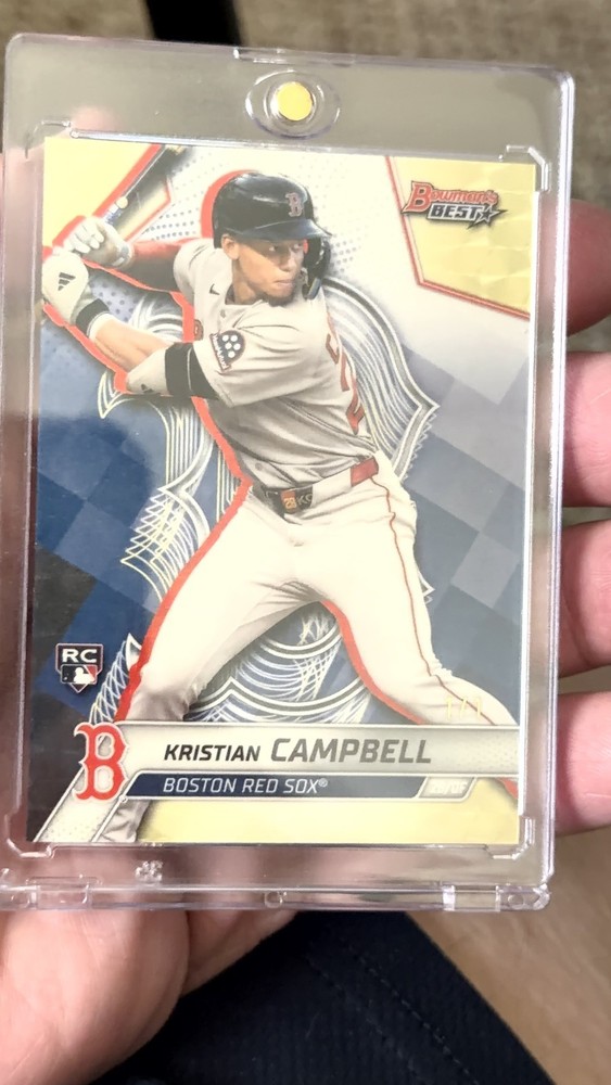 🔥 2025 Bowman’s Best Kristian Campbell 1/1 Superfractor 🔥 