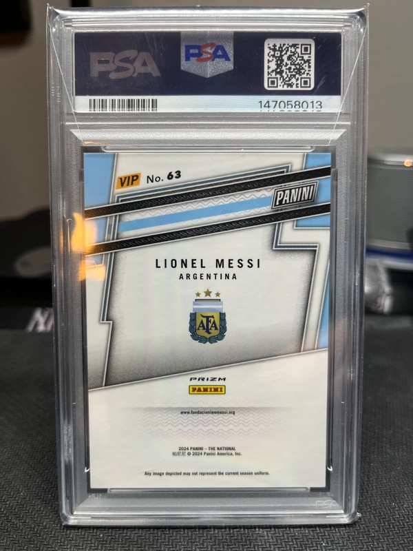 2024 Panini NSCC VIP GOLD lionel messi prizm #63 view 2