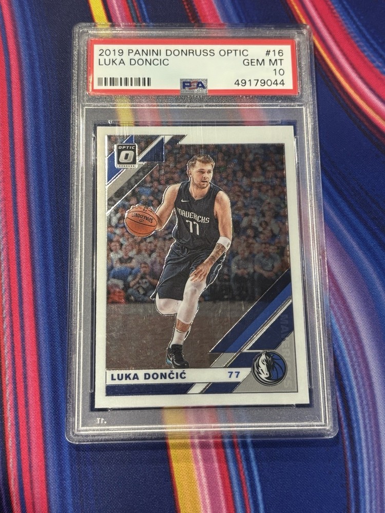 2019 Donruss Optic Luka Doncic PSA 10 Gem Mint #16