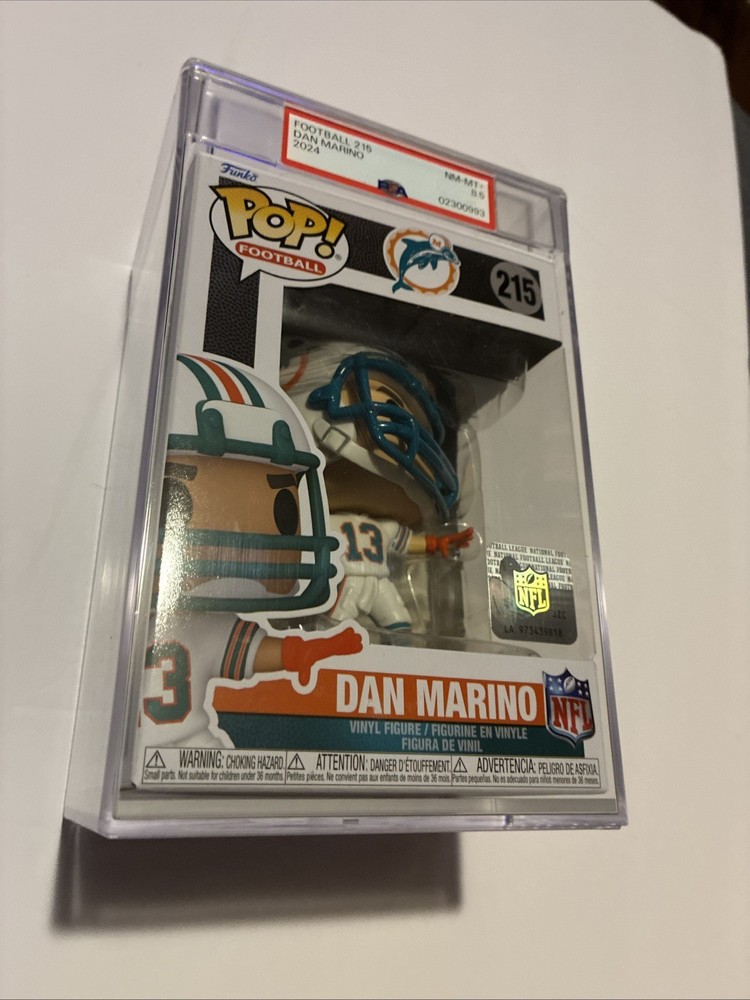 Dan Marino Football Mami Dolphins 215 Funko Pop! PSA 8.5 MINT